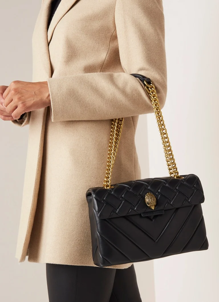 Borsa a tracolla in pelle Kensington di Kurt Geiger