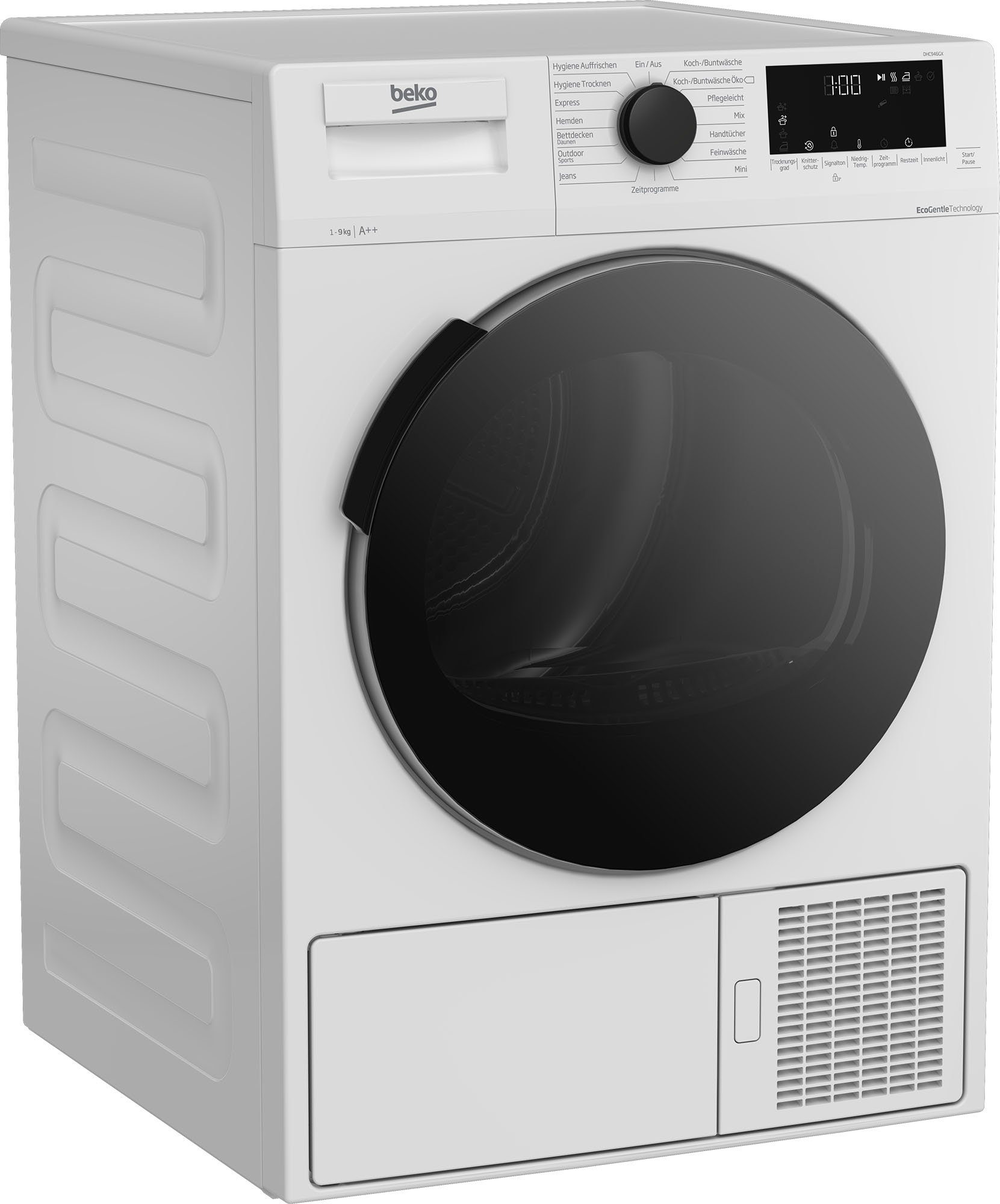 BEKO Wärmepumpentrockner DHC946GX, 9 kg