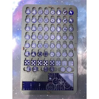 Kill Team Token Board Blau