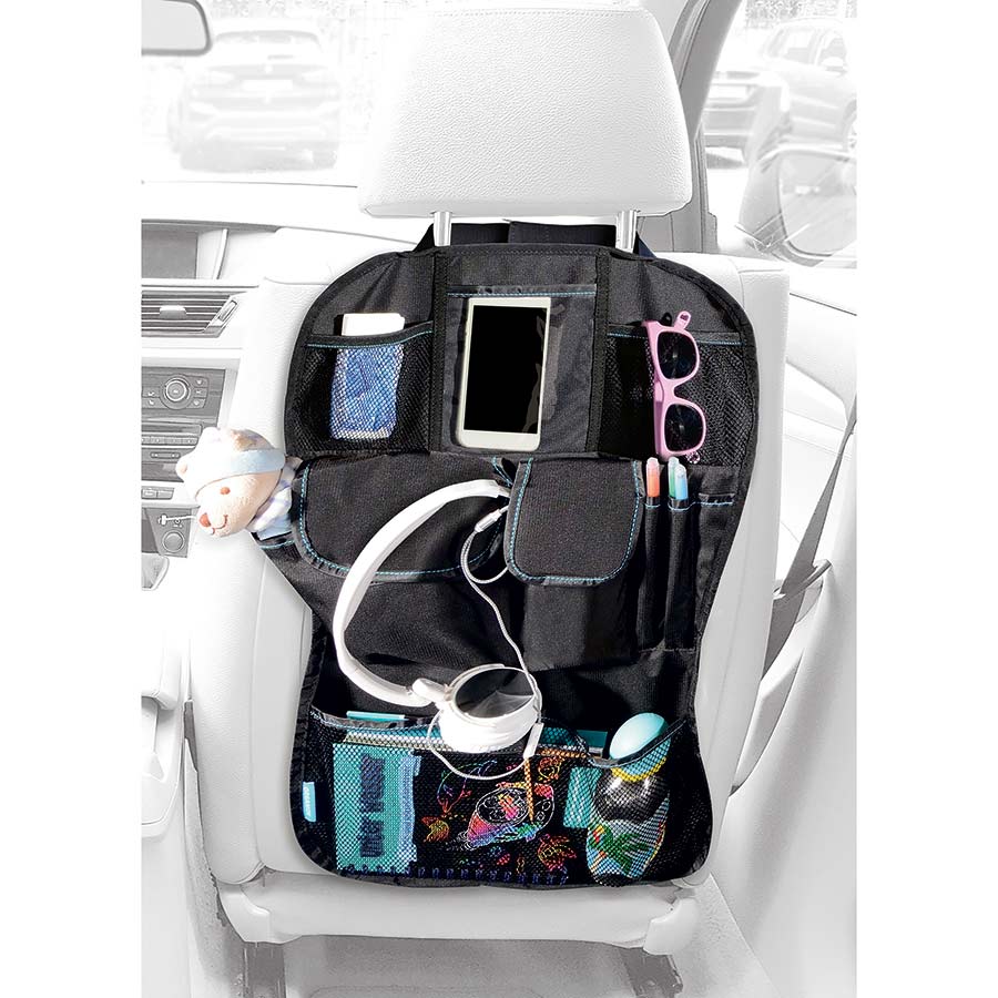 Rückenlehnen-Organizer mit Tablet-Halter von Norauto, schwarz, 1 Stück - ATU