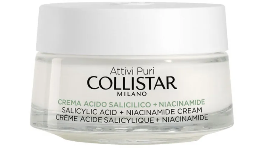 COLLISTAR Attivi Puri Salicylic Acid & Niacinamide Cream 50 ml