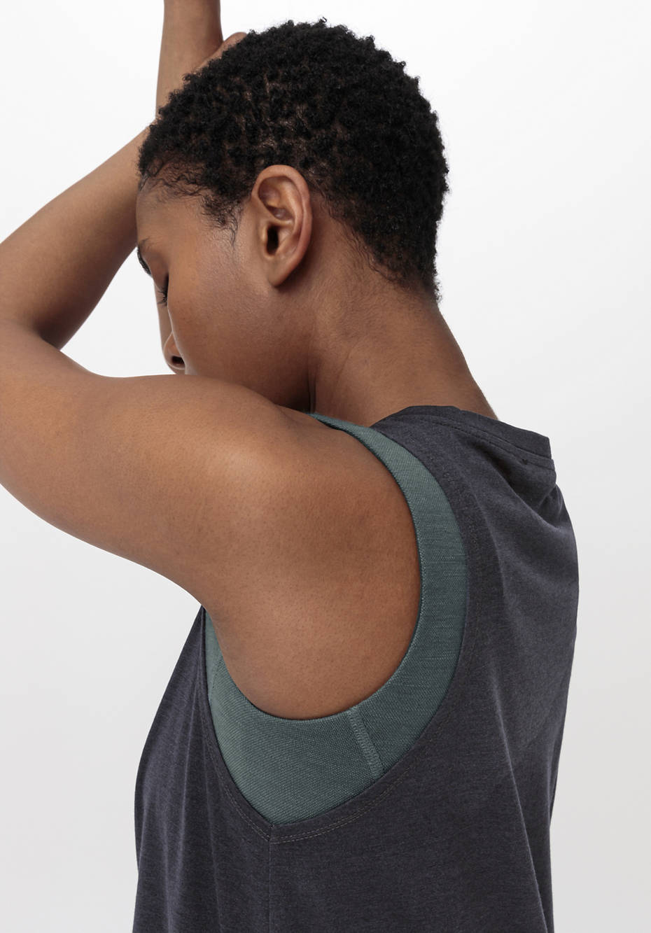 Tanktop ACTIVE FUNCTIONAL aus Bio-Merinowolle mit Seide