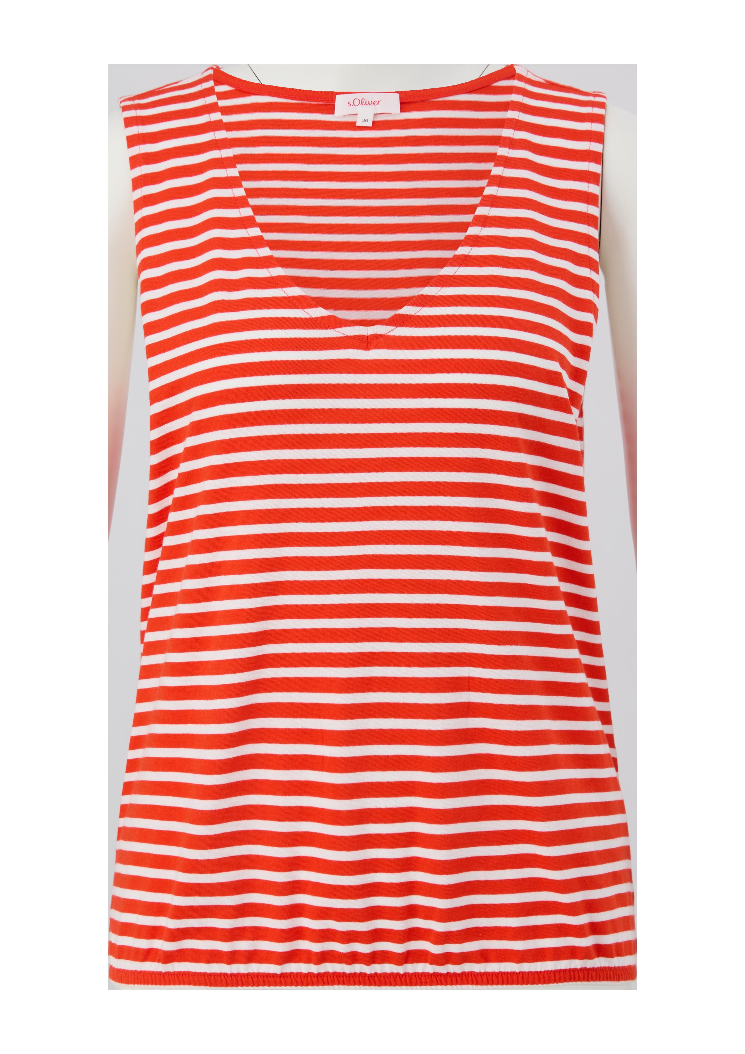 Ärmelloses Shirt aus Baumwolle  2133219-25G4