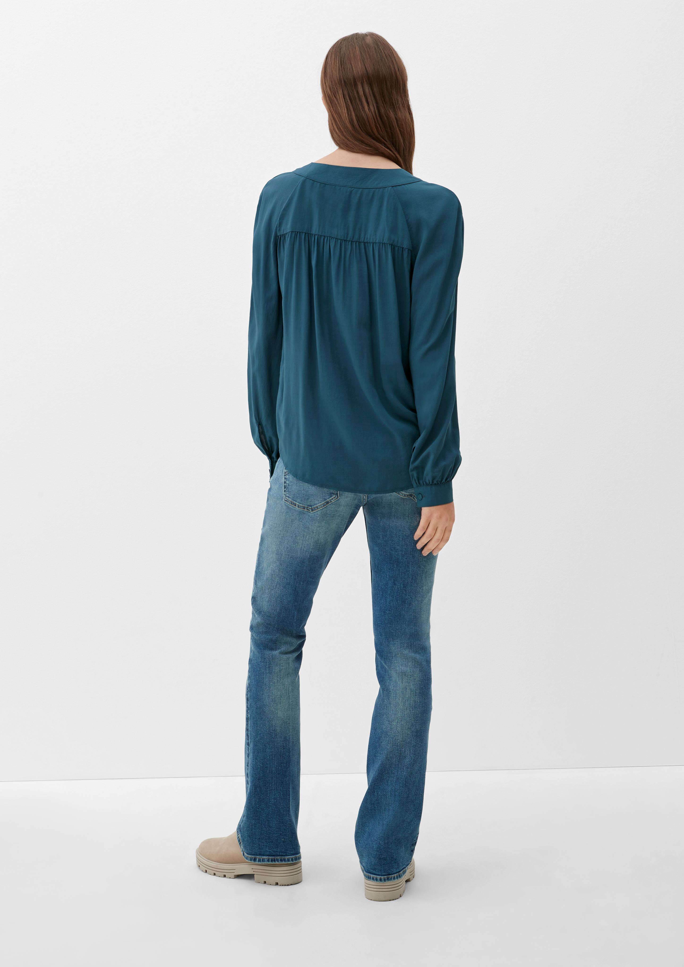 Fließende Viskosebluse  2117751-6985