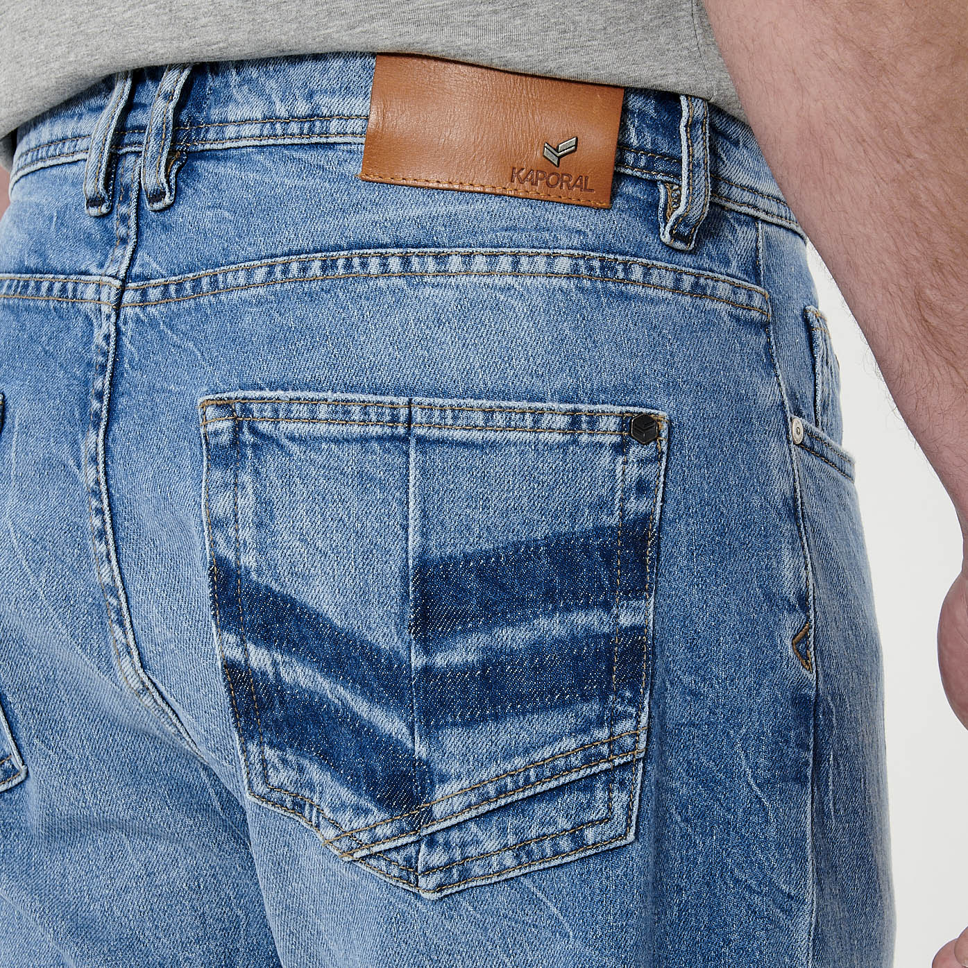 ROBIN  Jean loose cropped Homme
