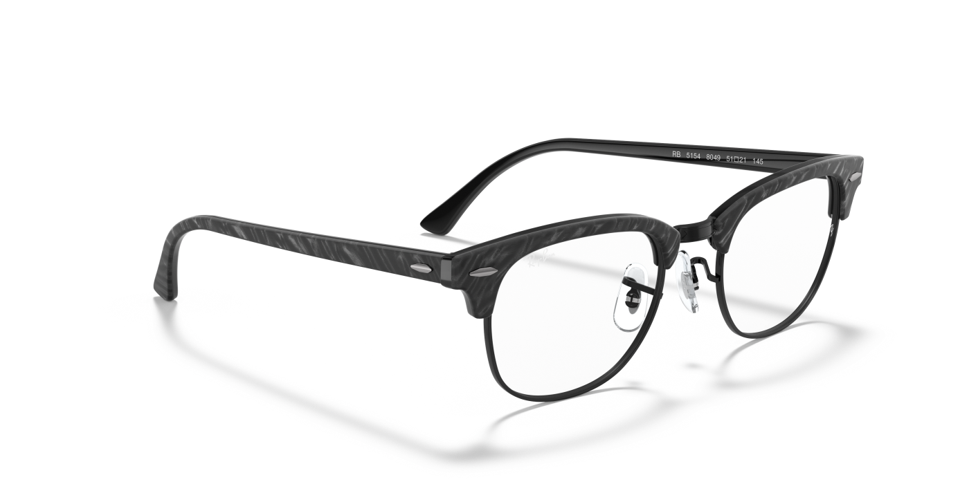 Ochelari de soare CLUBMASTER MARBLE OPTICS - Negru lucios