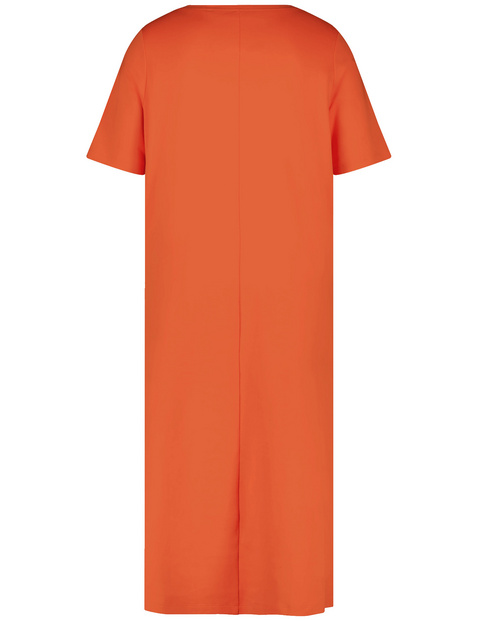 Shirtkleid aus schwerem Interlock-Jersey