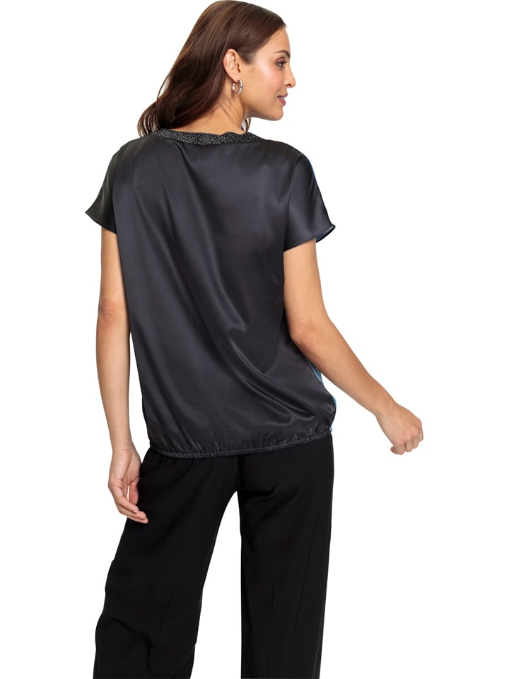 WITT WEIDEN Bluse in Blau/ Schwarz günstig kaufen