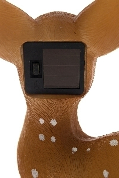 MyFlair Reh 'Bambi' mit Solarbeleuchtung stehend,