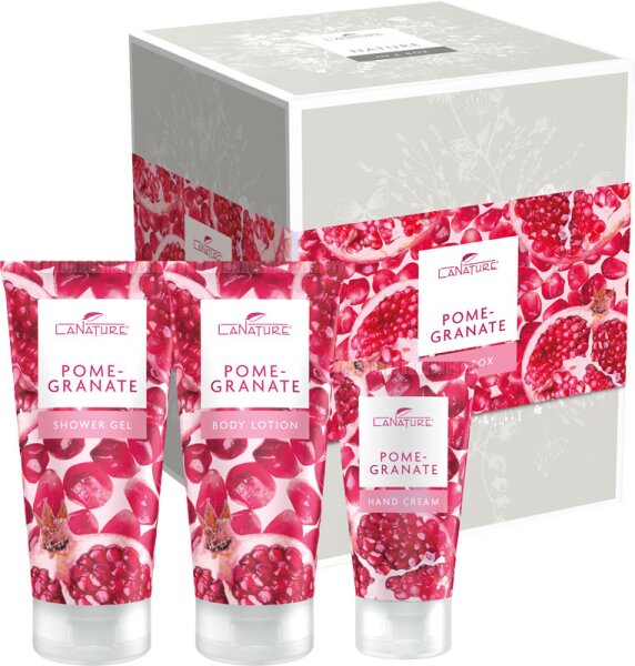 LaNature Pomegranate Geschenkbox Pflegeset