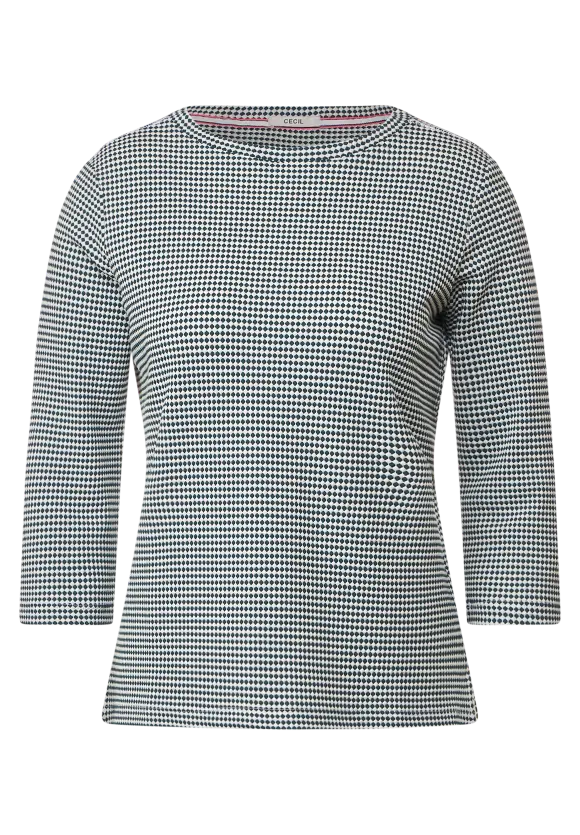 CECIL Shirt mit Struktur