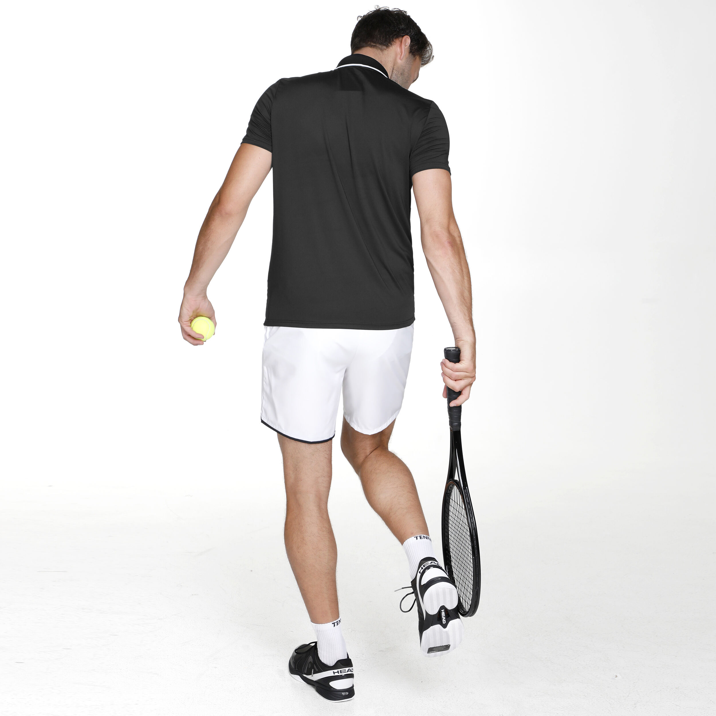 Teamline Polo Herren - Schwarz
