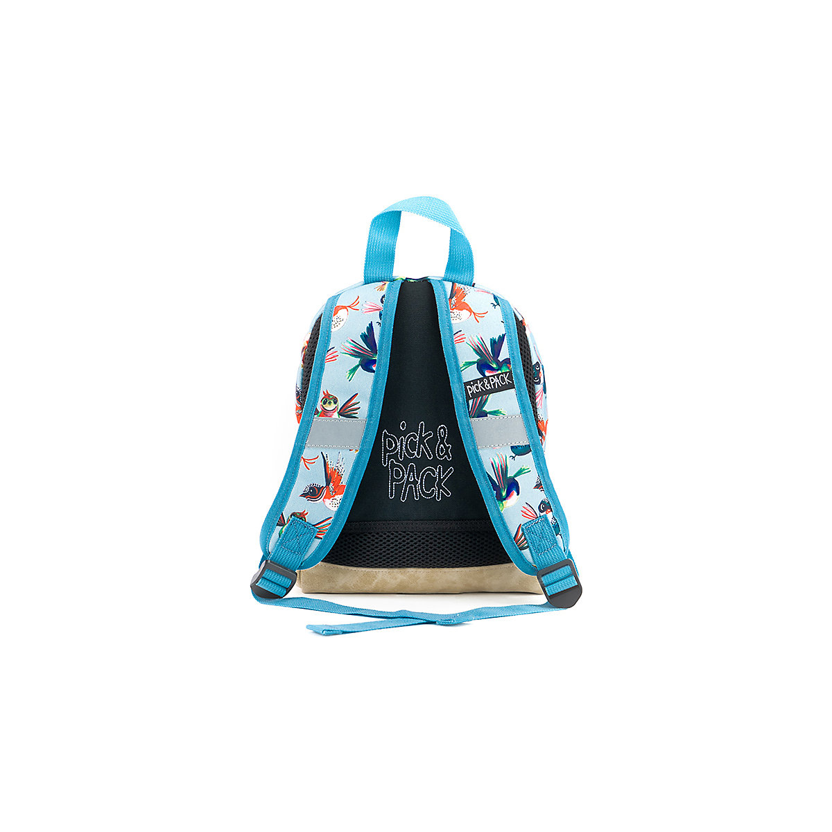 Kinderrucksack XS Birds Dusty Blue