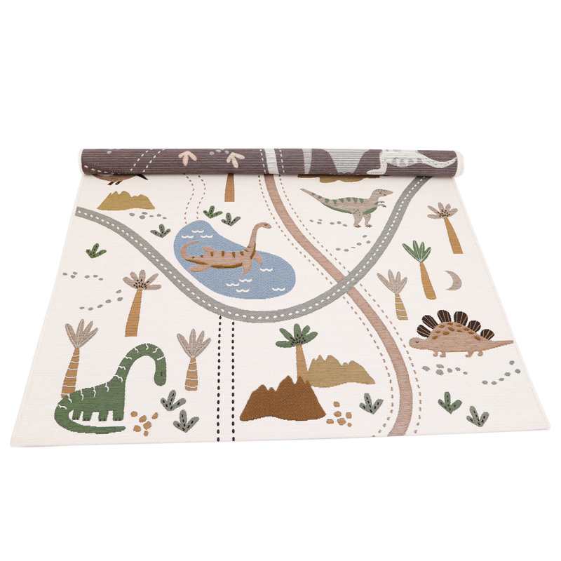 Tapis de jeu indoor & outdoor 123x180cm LITTLE JURASIC