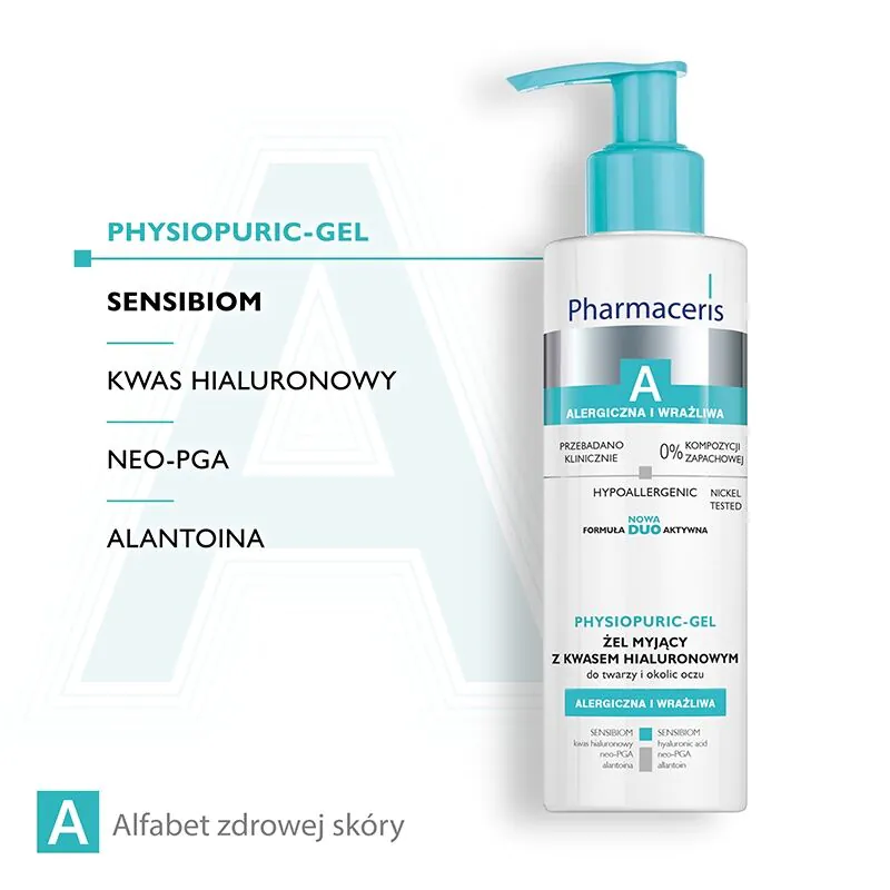 „Pharmaceris A Physiopuric“ drėkinamasis veido valymo gelis