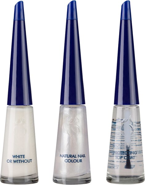 Herôme French Manicure Set Glitter Maniküre-Set