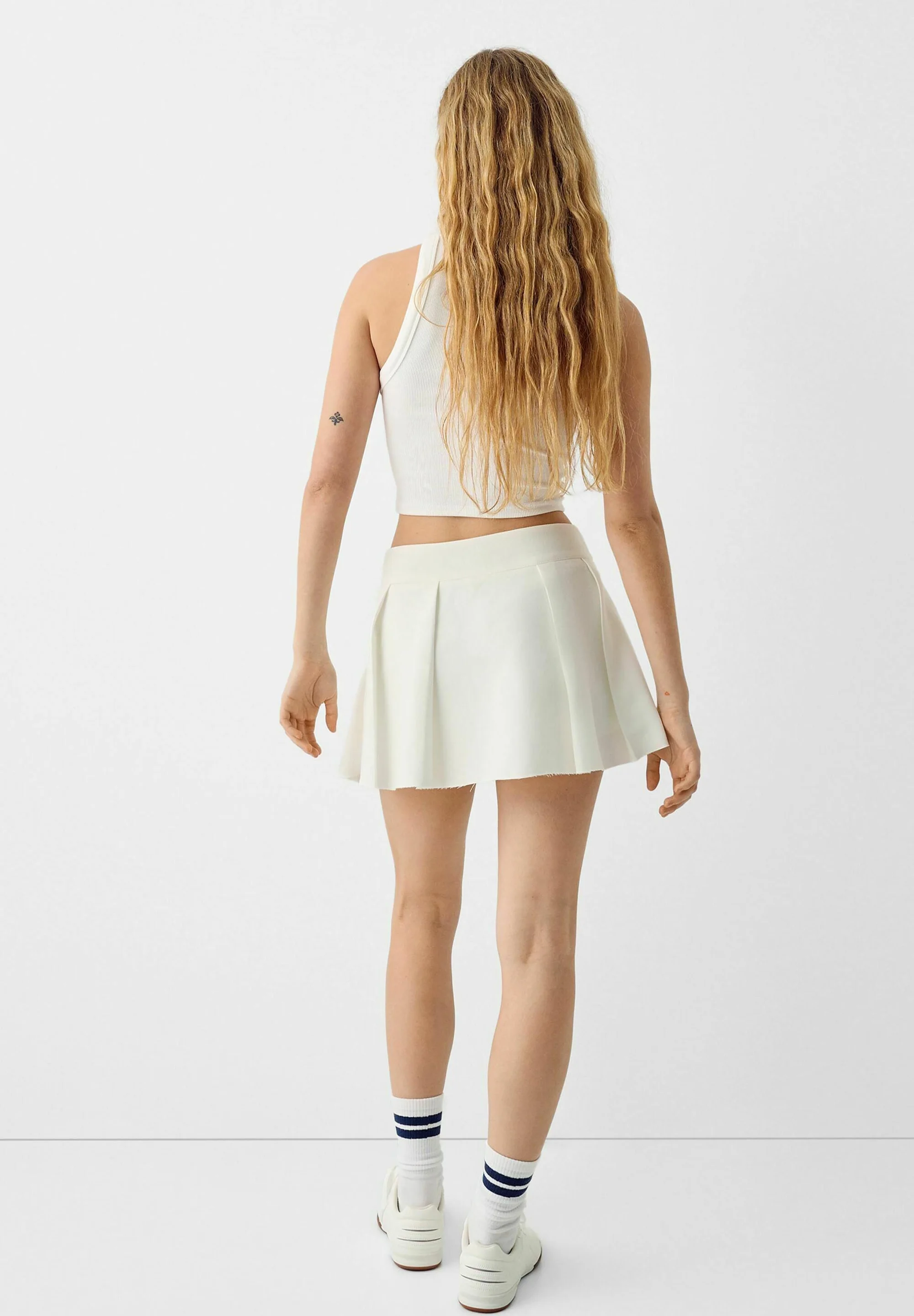 Bershka BOX PAREO - Falda plisada