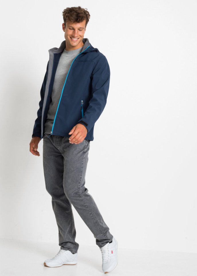 Softshelljacke mit Komfortschnitt