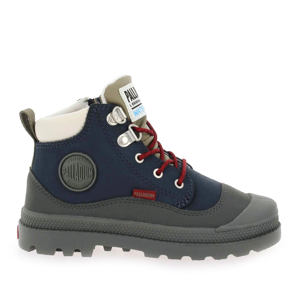 Palladium  PAMPA HI CUFF HKR WP - Marine Gris