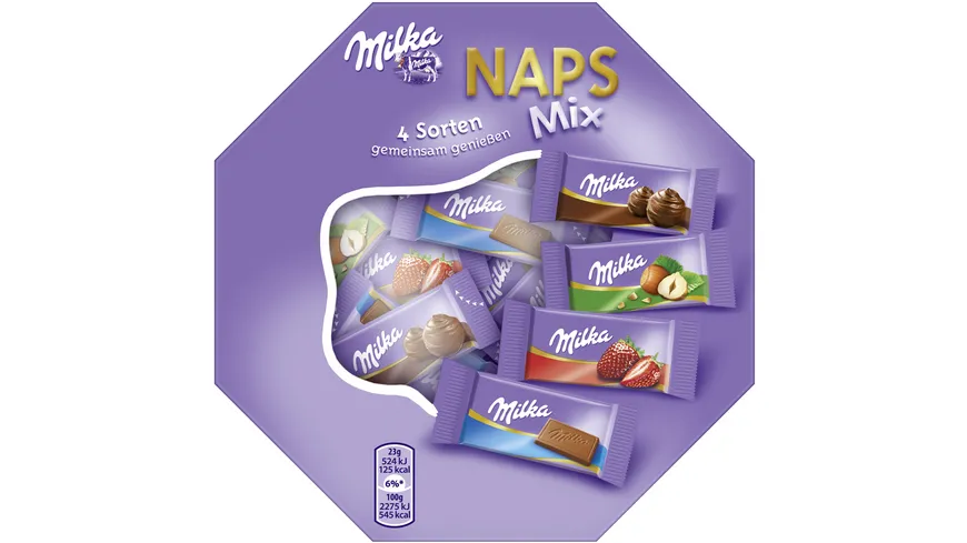 Milka Naps Schoko Stücke Mix 138 g