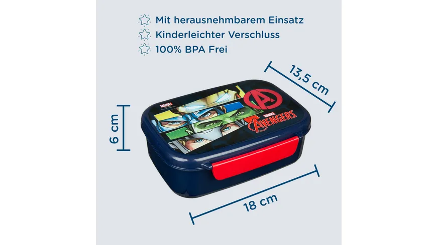 Scooli AVENGERS Brotzeitdose