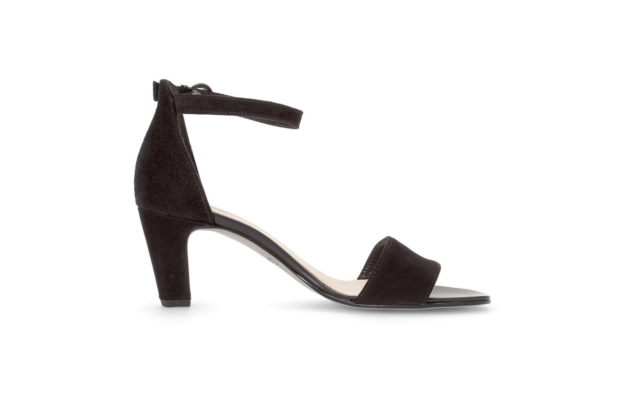 GABOR Komfort Sandalen schwarz Gabor Fashion Riemchensandale 41.790.17