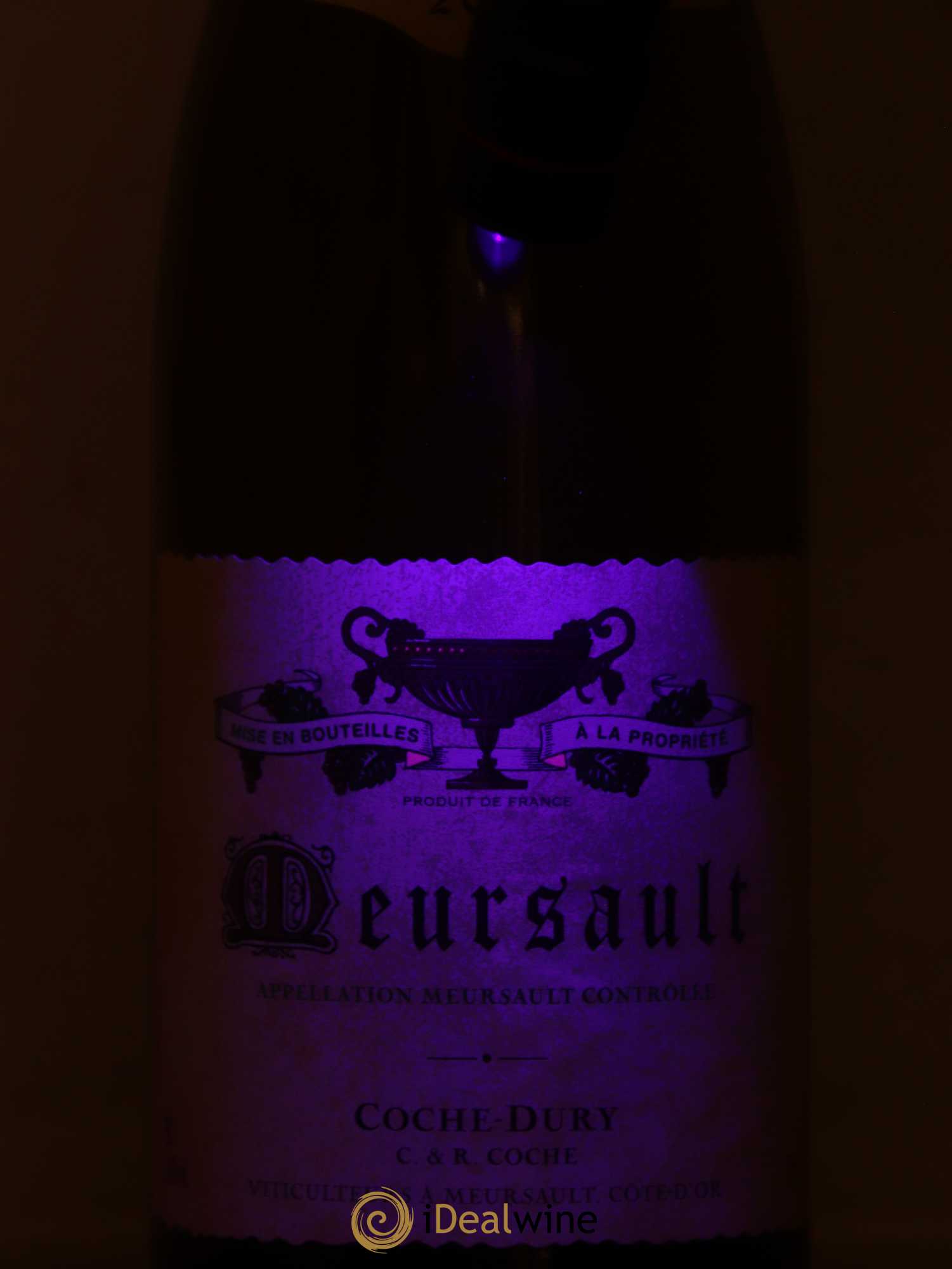 Meursault Coche Dury (Domaine)  2015 - Lot de 1 Bouteille