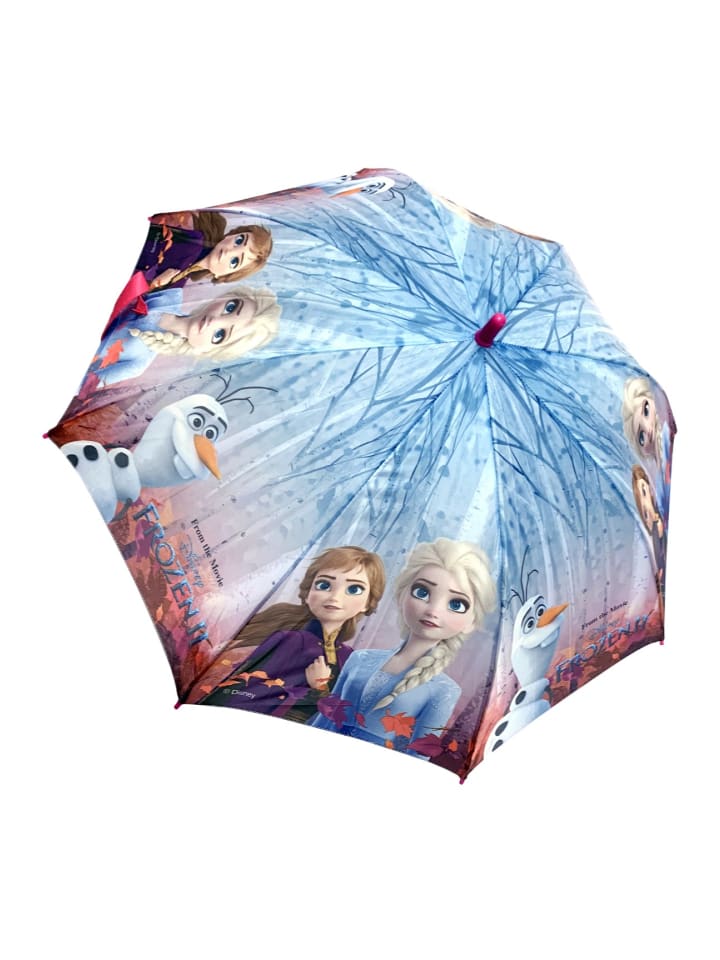 Disney Frozen Anna und Elsa Automatik Regenschirm in Mehrfarbig günstig kaufen onesize