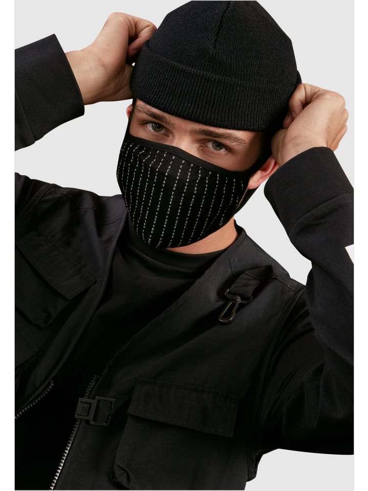 Mister Tee Mister Tee Gesichtsmasken in black/white günstig kaufen onesize