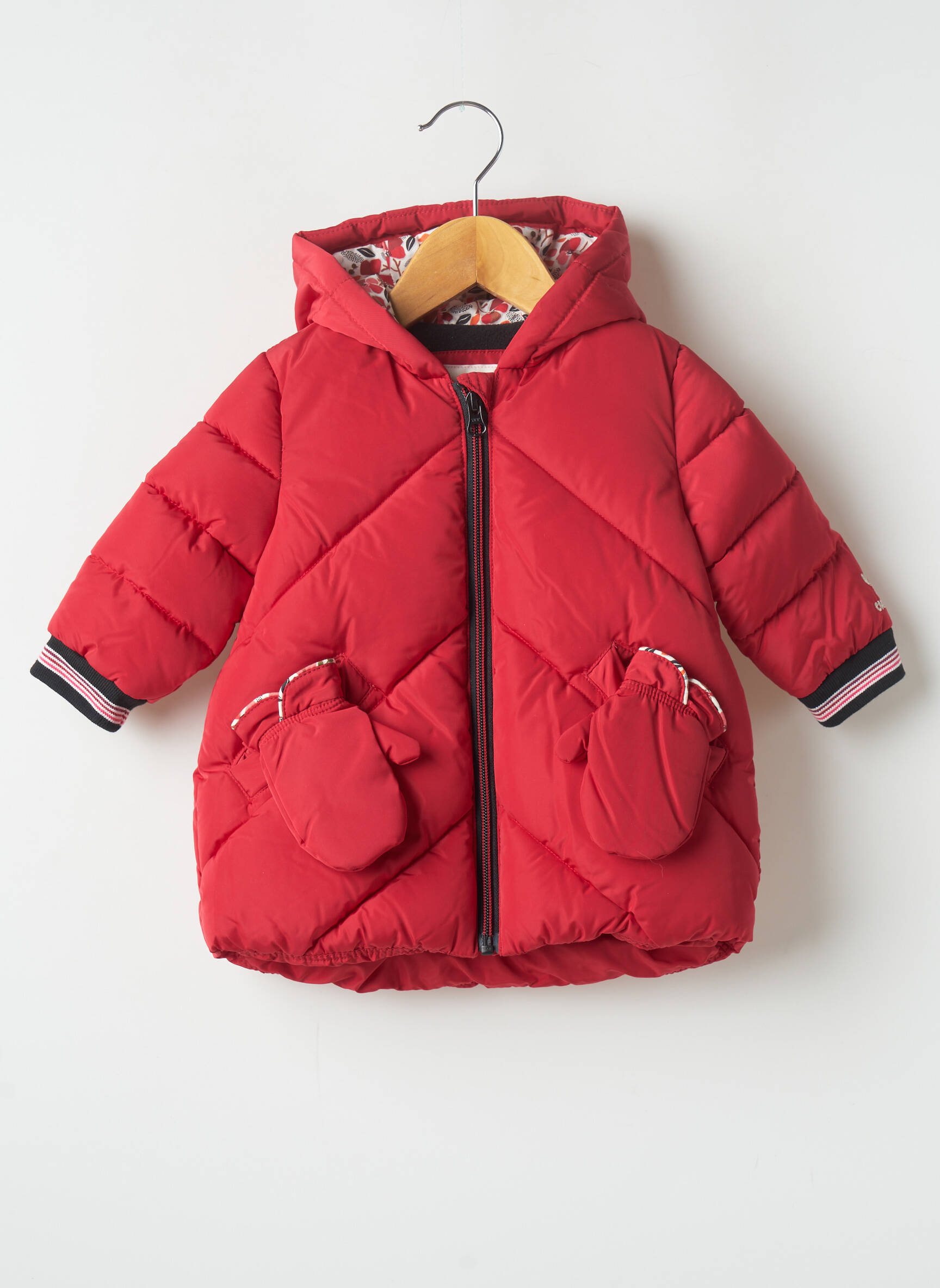 Catimini Parkas Fille couleur rouge