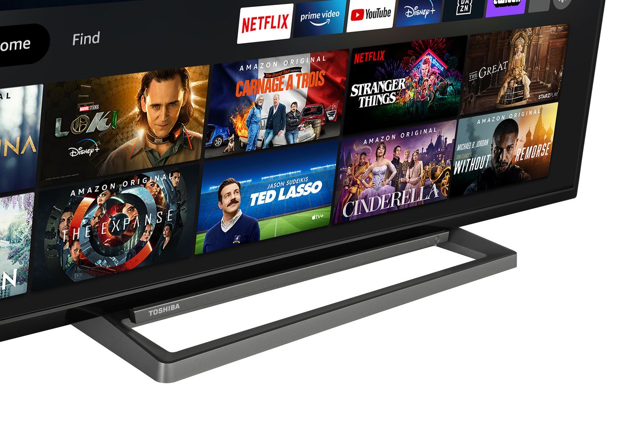 Toshiba Toshiba 55UF3D63DA 55 Zoll Fernseher / Fire TV (4K UHD, HDR, Built-In Alexa, Sound by Onkyo)