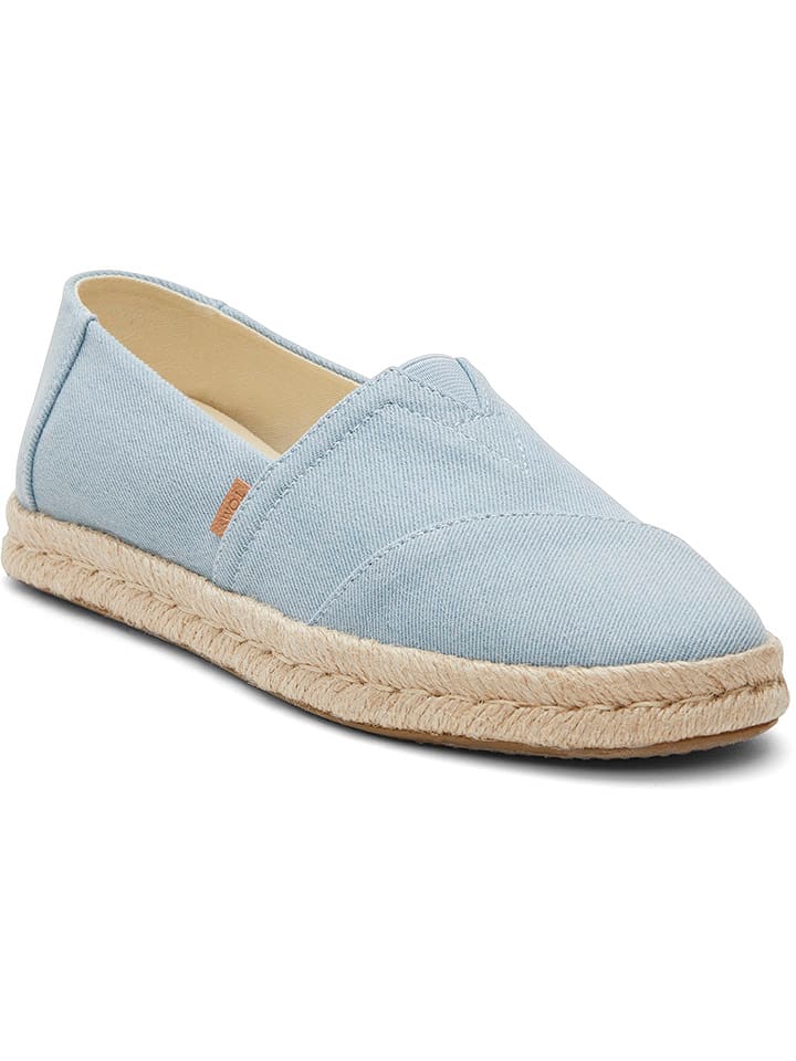 TOMS Espadrilles in Hellblau günstig kaufen