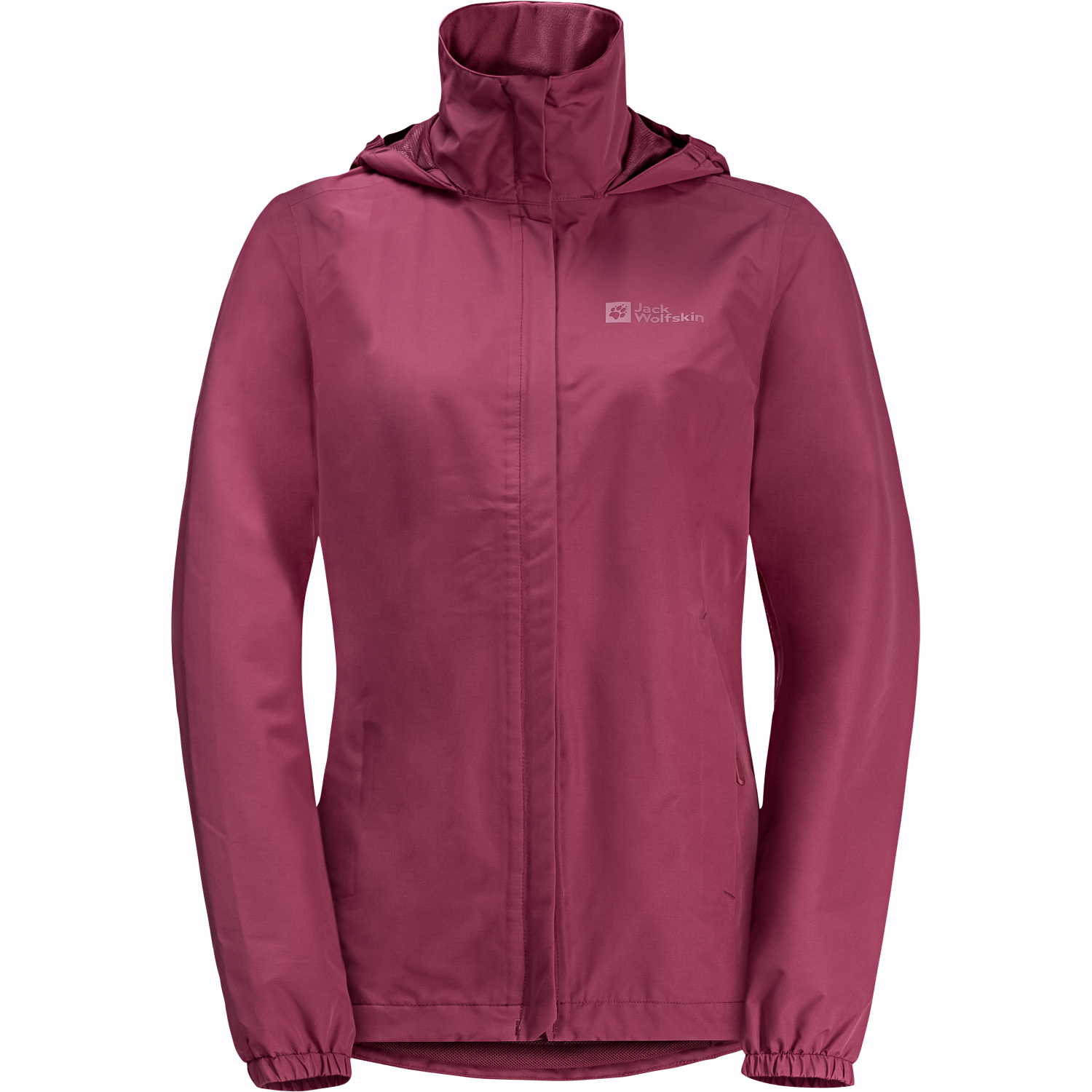 Jack Wolfskin Damen Jacke Stormy Point 2l Jkt (sangria red)