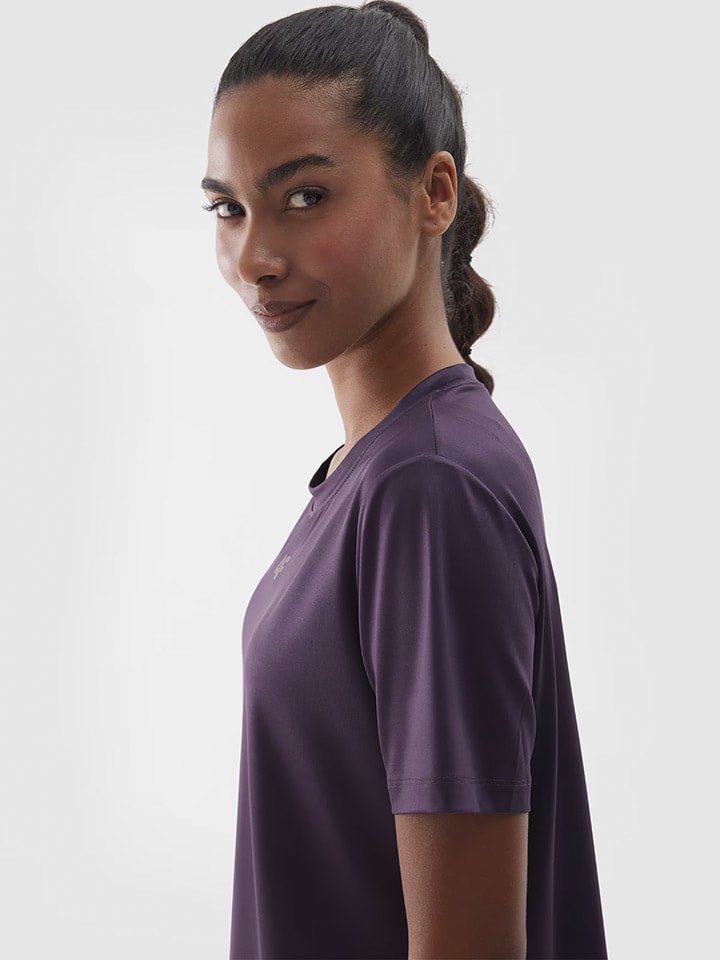 4F Trainingsshirt in Lila günstig kaufen