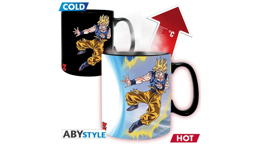Dragonball Z Goku vs Buu Thermoeffektasse