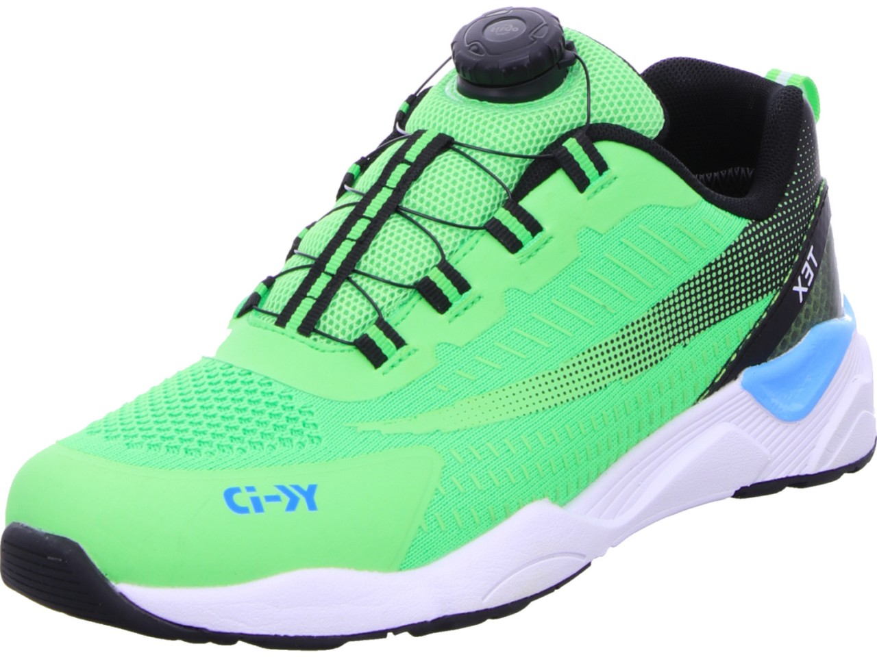 LURCHI Jungen Halbschuhe grün LEURON TEX