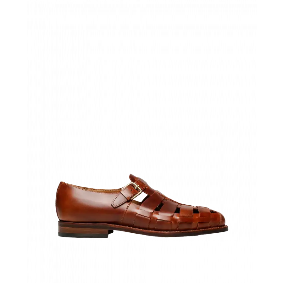 Heinrich Dinkelacker - Sandalen LONDON MA Kalbsleder - braun
