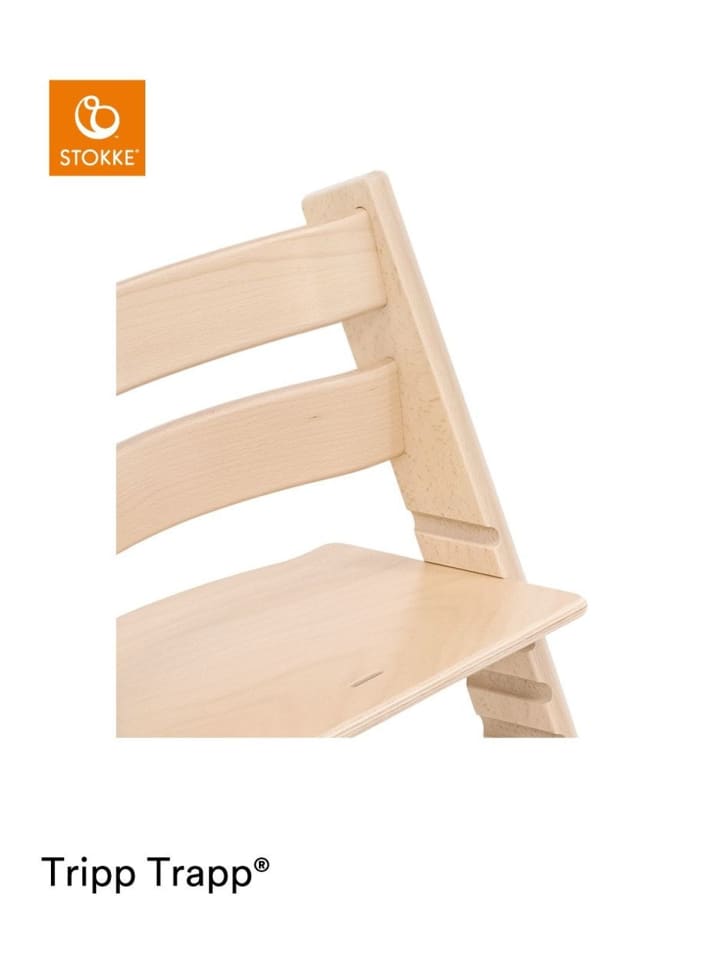 Stokke Mitwachsender Treppenhochstuhl Tripp Trapp® natur in Grau ab 0 Monate günstig kaufen onesize