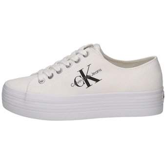 Calvin Klein Vulc Flatform Essential Mono in weiß