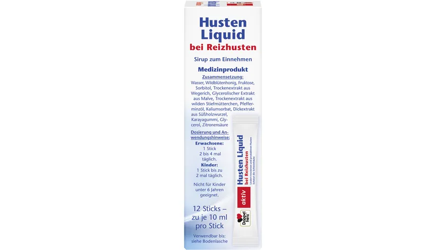 Doppelherz Husten Liquid bei Reizhusten