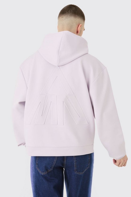 Tall kastiger Oversize Scuba Hoodie