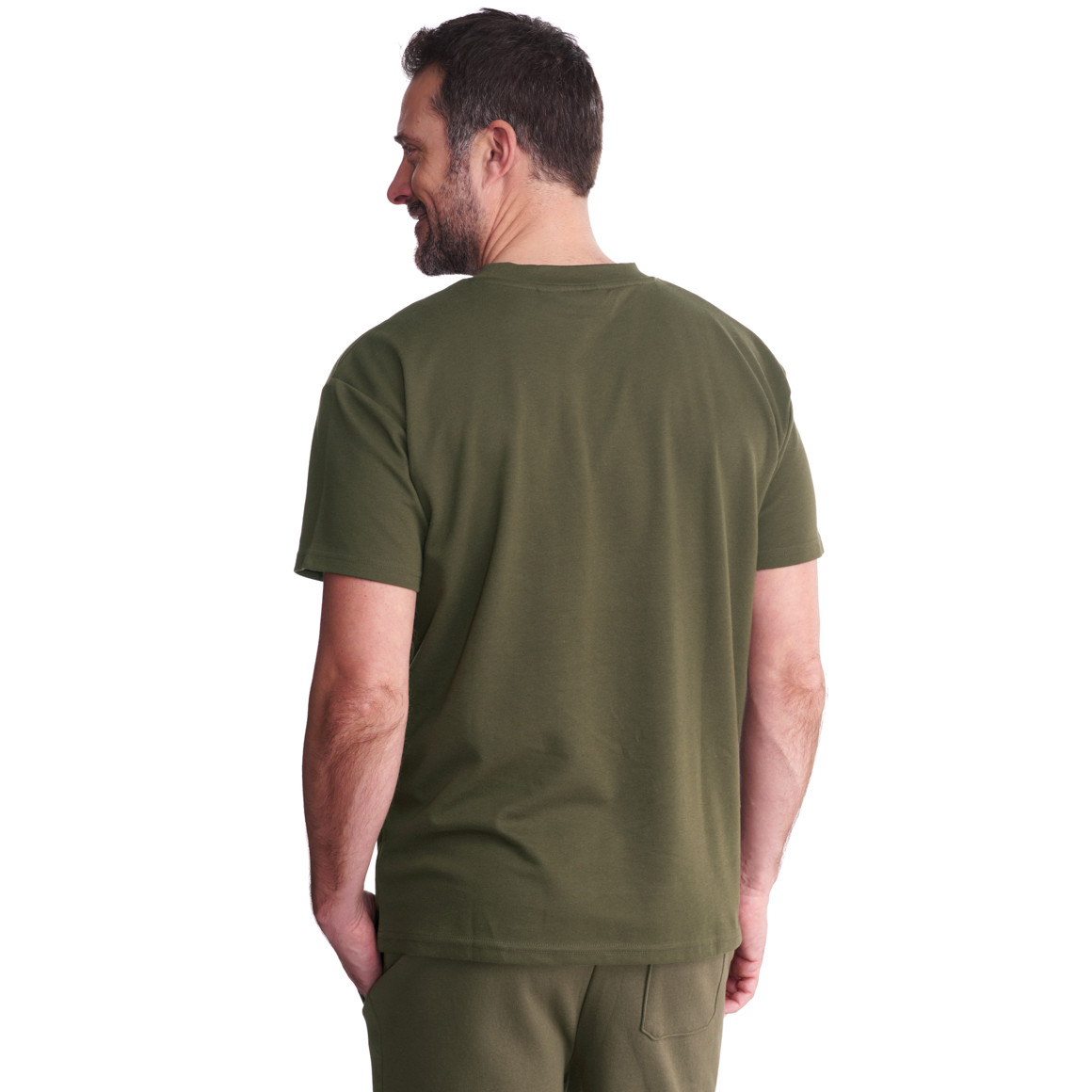 Herren T-Shirt unifarben
