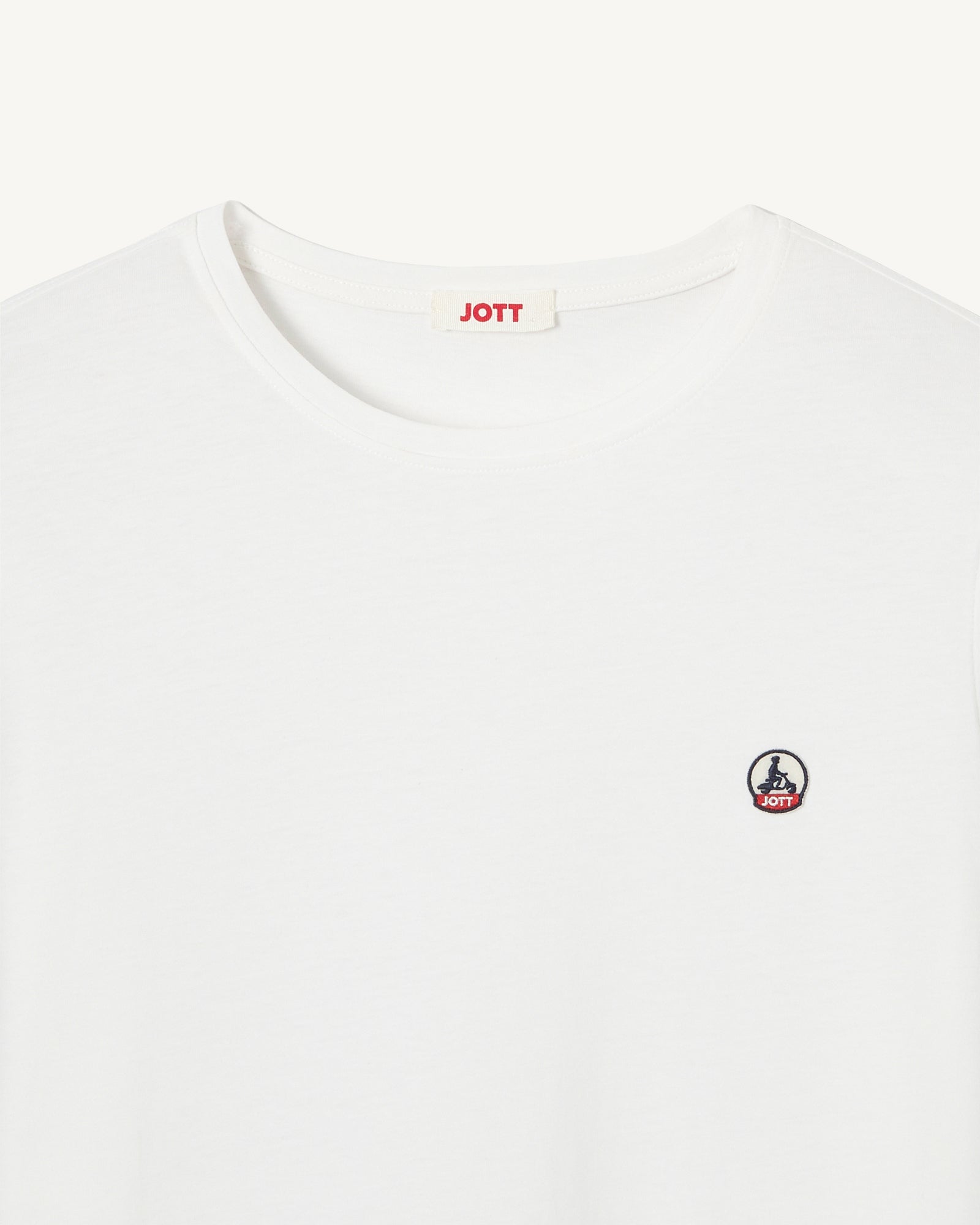 T-shirt homme en coton biologique Blanc Pietro