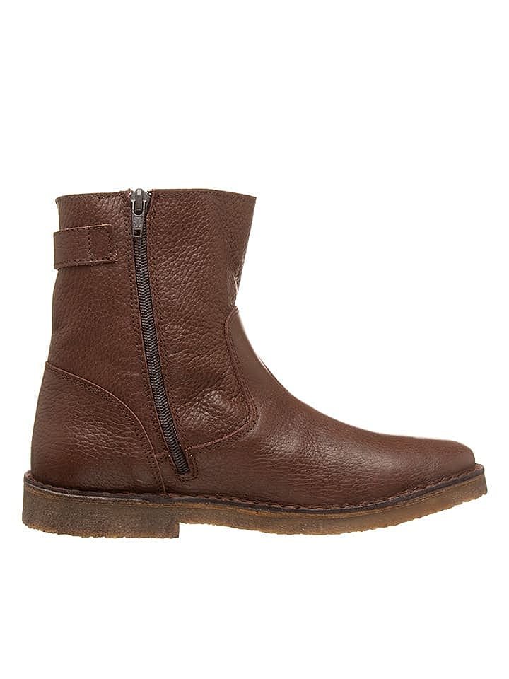 kmins woman Leder-Boots in Braun günstig kaufen 40
