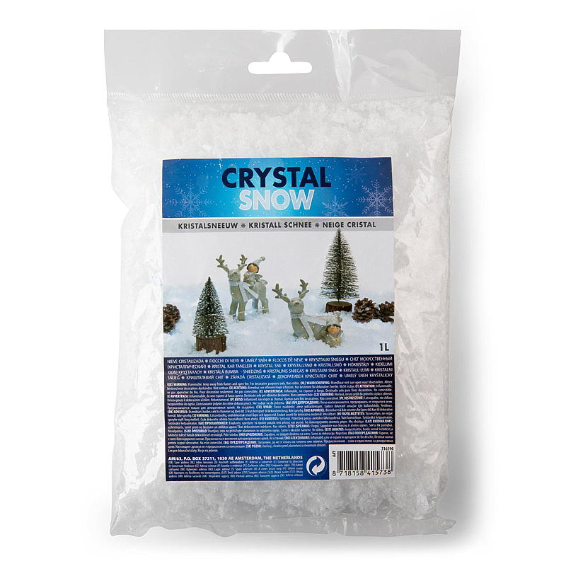 Krystallsnø 1 l