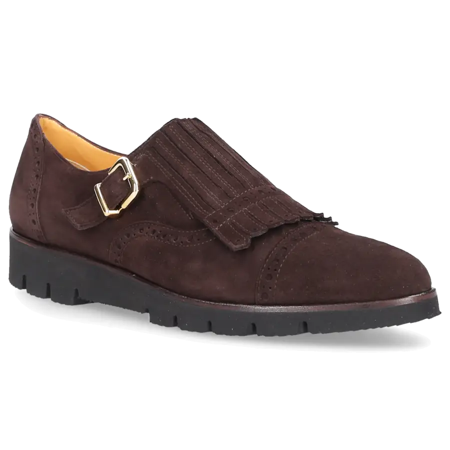 Truman's - Monk Schuhe 8427 Veloursleder - braun