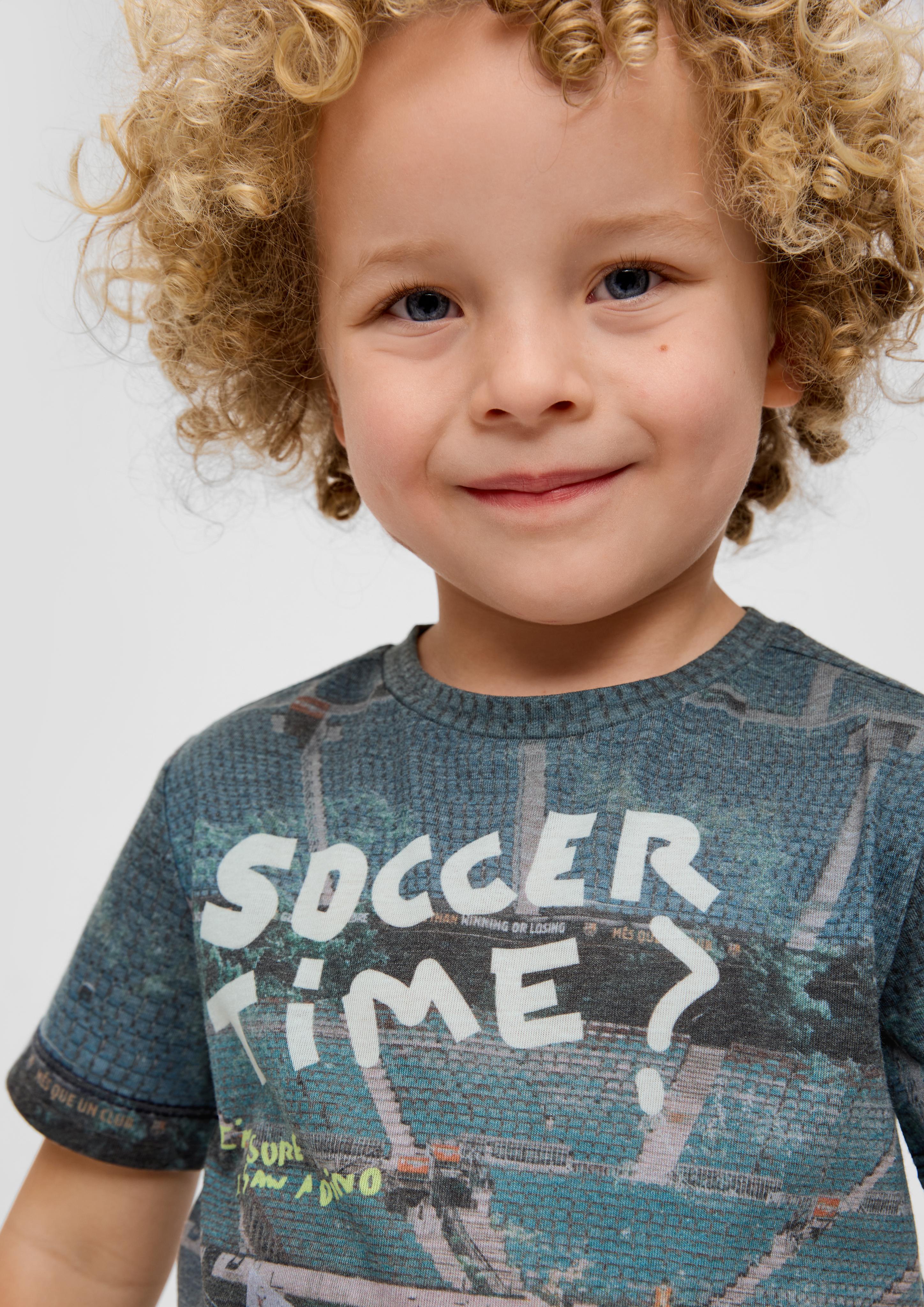 T-Shirt mit All-over-Print  2143102-00D0