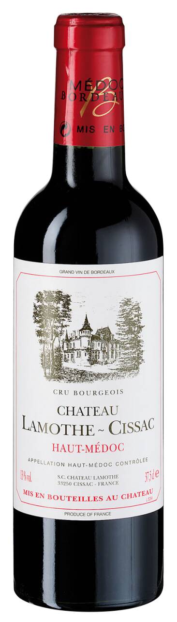 Château Lamothe-Cissac Château Lamothe-Cissac Cru Bourgeois 0,375 L 2019