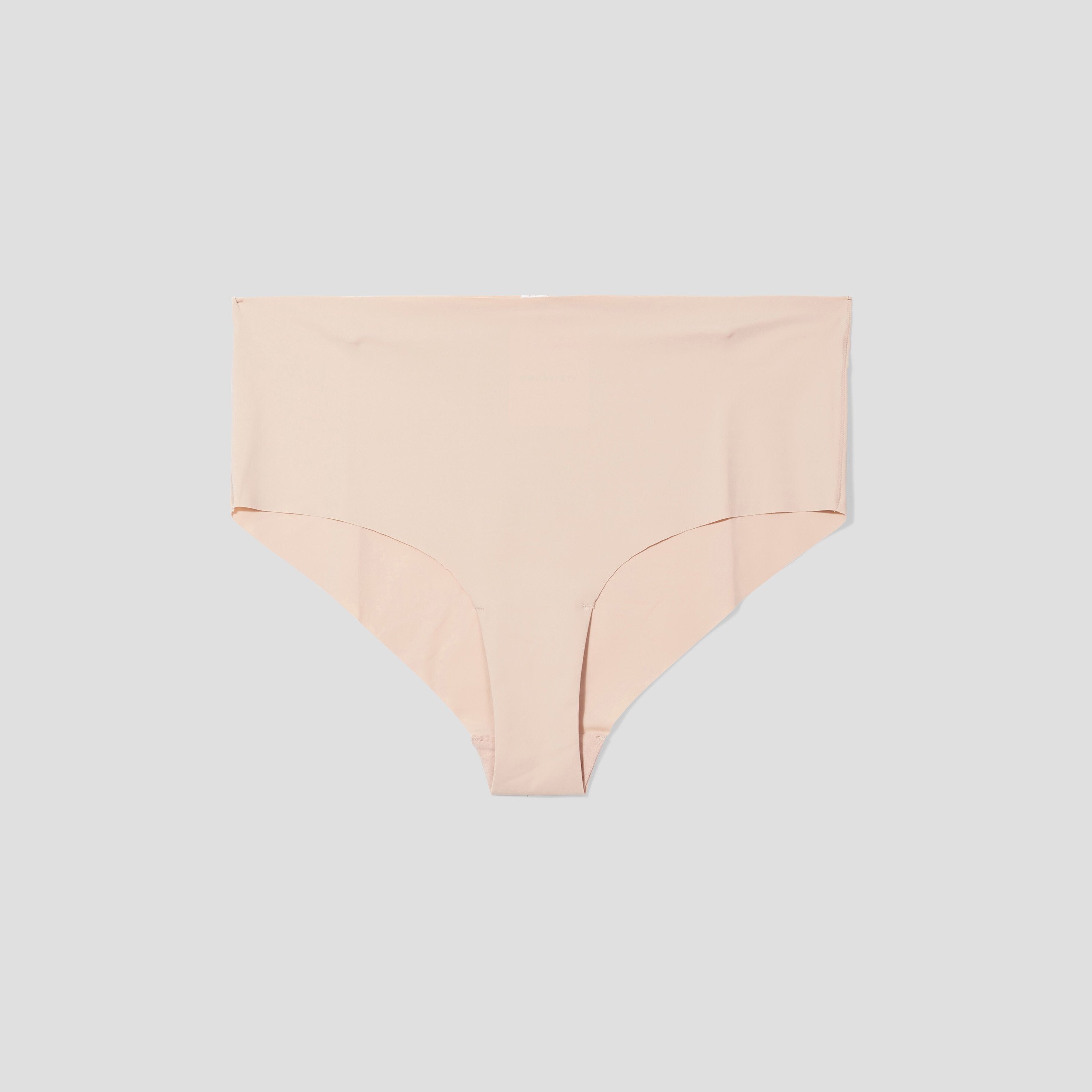 Culotte haute microfibre Modavista sable femme grande taille | La Halle