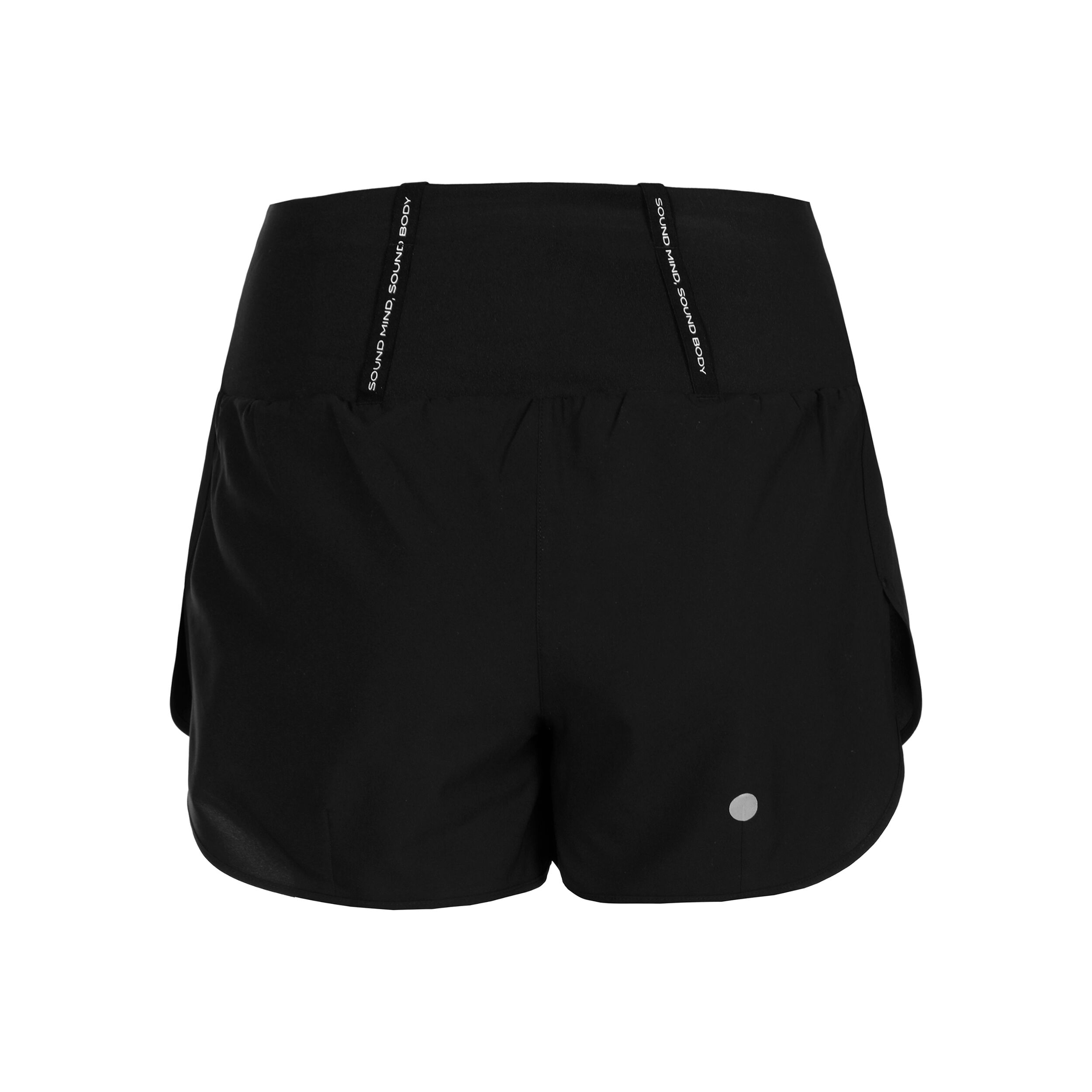 Road 3.5 Inch Laufshorts Damen - Schwarz